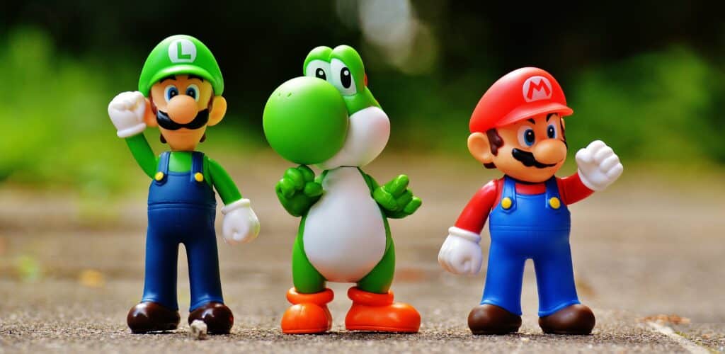 3D Mario characters